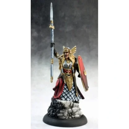 Reaper Miniatures Aina, Female Valkyrie #03643 Dark Heaven Unpainted Metal Mini - Your Source for Gaming Essentials Sale