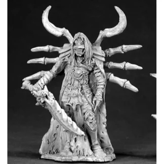 Reaper Miniatures Al Rach Hazzed, Barrow War #03313 Dark Heaven Unpainted Metal - Your Source for Gaming Essentials Best
