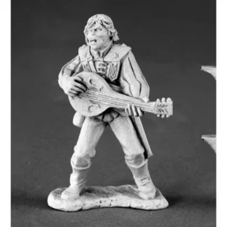 Reaper Miniatures Alfred Redlute, Bard #03485 Dark Heaven Unpainted Metal - Your Source for Gaming Essentials Best