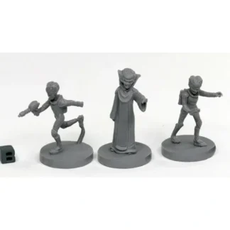 Reaper Miniatures Alien Overlords (3) #49001 Bones Black Plastic Unpainted Minis - Your Source for Gaming Essentials Online