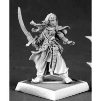 Reaper Miniatures Almah, Merchant Princess 60052 Pathfinder Miniatures Unpainted - Your Source for Gaming Essentials New