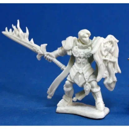 Reaper Miniatures Almaran the Gold, Paladin #77058 Bones Unpainted Figure - Your Source for Gaming Essentials Cheap
