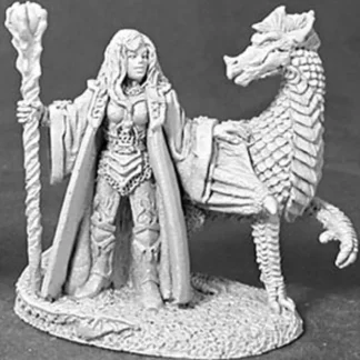 Reaper Miniatures Amber Dracomancer #02452 Dark Heaven Legends Unpainted Metal - Your Source for Gaming Essentials Hot
