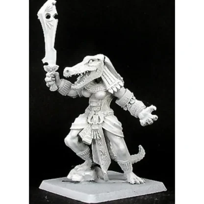 Reaper Miniatures Ammat, Nefsokar Captain #14247 Nefsokar Unpainted RPG D&D Mini - Your Source for Gaming Essentials Sale