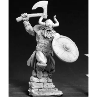 Reaper Miniatures Amon, Viking Warrior #03385 Dark Heaven Unpainted Metal - Your Source for Gaming Essentials Store