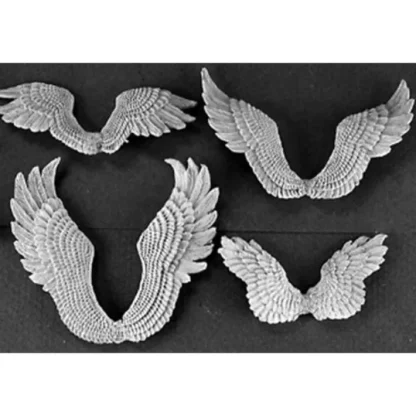 Reaper Miniatures Angelic Wings (4 Pieces) #03181 Dark Heaven Unpainted Metal - Your Source for Gaming Essentials Discount