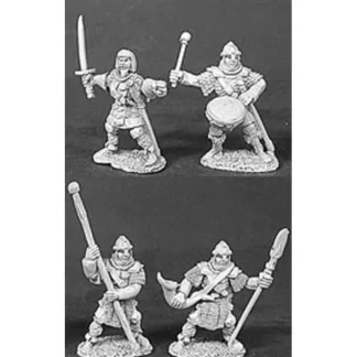 Reaper Miniatures Anhurian Comm& 4P 06051 Dark Heaven Army Packs Unpainted Mini - Your Source for Gaming Essentials Hot