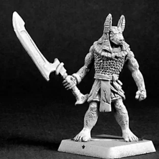 Reaper Miniatures Anubis Guard #14390 Nefsokar Unpainted RPG D&D Mini Figure - Your Source for Gaming Essentials Flash Sale