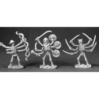 Reaper Miniatures Arachno Assassins (3 Pcs) #03481 Dark Heaven Unpainted Metal - Your Source for Gaming Essentials Flash Sale
