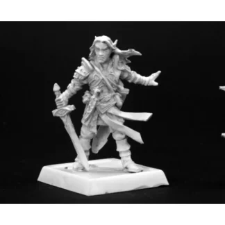 Reaper Miniatures Arael, Half Elf Cleric #60005 Pathfinder Miniatures Unpainted - Your Source for Gaming Essentials New