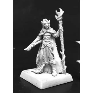 Reaper Miniatures Aravashniel Elf Wizard 60139 Pathfinder Unpainted Figure - Your Source for Gaming Essentials Fashion