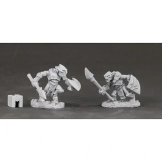 Reaper Miniatures Armored Goblin Spearmen #03850 Dark Heaven Unpainted Metal - Your Source for Gaming Essentials Online