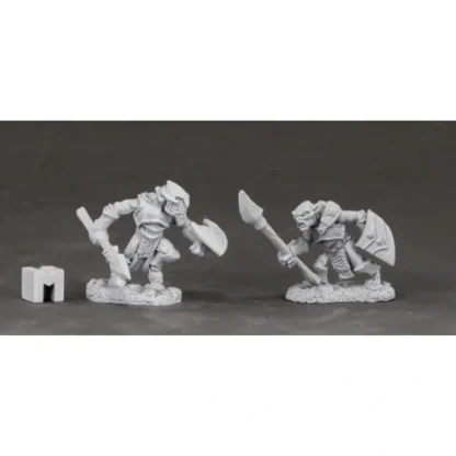 Reaper Miniatures Armored Goblin Spearmen #03850 Dark Heaven Unpainted Metal - Your Source for Gaming Essentials Online