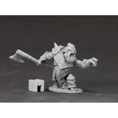 Reaper Miniatures Armored Goblin Boss#03852 Dark Heaven Unpainted Metal - Your Source for Gaming Essentials Fashion