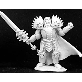 Tabletop Miniatures | Reaper Miniatures Arrodis Baletide Blackguard 02995 Dark Heaven Unpainted Metal - Your Source for Gaming Essentials
