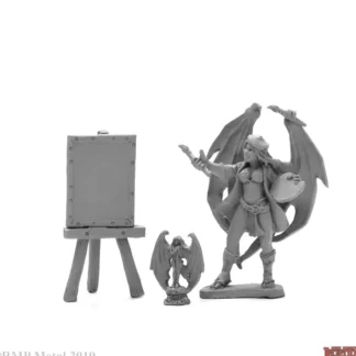Reaper Miniatures Artist Sophie #03990 ReaperCon 2009 Unpainted Metal Figure - Your Source for Gaming Essentials New