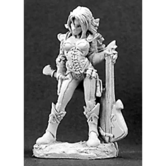 Reaper Miniatures Astrid, Female Chronicler #03098 Dark Heaven Unpainted Metal - Your Source for Gaming Essentials Hot