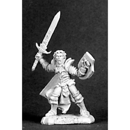 Reaper Miniatures Auberus, Half Elf Warrior #03232 Dark Heaven Unpainted Metal - Your Source for Gaming Essentials Fashion