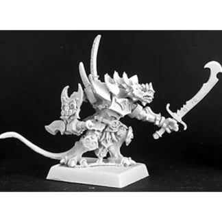 Reaper Miniatures Audt, Reptus Sergeant #14222 Reptus Unpainted RPG Mini Figure - Your Source for Gaming Essentials Clearance