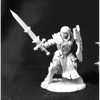 Reaper Miniatures Ava Justinia, Female Templar #03746 Dark Heaven Legends Figure - Your Source for Gaming Essentials Outlet