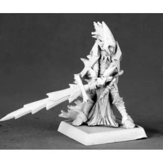 Reaper Miniatures Avrix Dirthe, Dark Elf Champion 14594 Darkreach Unpainted Mini - Your Source for Gaming Essentials Discount