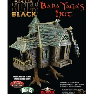 Reaper Miniatures Baba Yaga's Hut #44130 Bones Black Deluxe Boxed Set Model - Your Source for Gaming Essentials Cheap