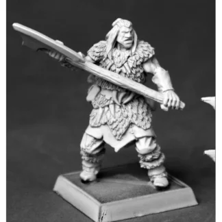 Reaper Miniatures Barbarian Axeman of Icingstead 14620 Icingstead Unpainted Mini - Your Source for Gaming Essentials Fashion