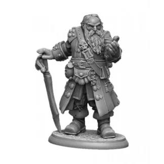Reaper Miniatures Barnabus Frost, Pirate Lord of Brinewind 04028 Unpainted Metal - Your Source for Gaming Essentials Clearance