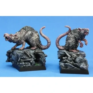 Reaper Miniatures Barrow Rats #03753 Dark Heaven Legends Unpainted Mini Figure - Your Source for Gaming Essentials Outlet