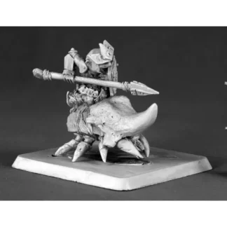 Reaper Miniatures Bata, Beetle Rider Captain #14568 Bloodstone Gnomes Unpainted - Your Source for Gaming Essentials Hot