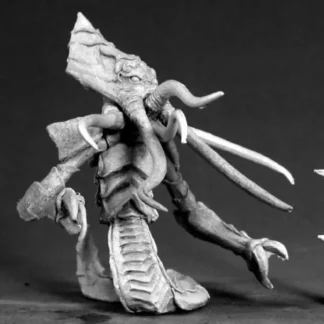 Reaper Miniatures Bathalian Exarch #50062 Chronoscope Unpainted RPG D&D Figure - Your Source for Gaming Essentials Clearance