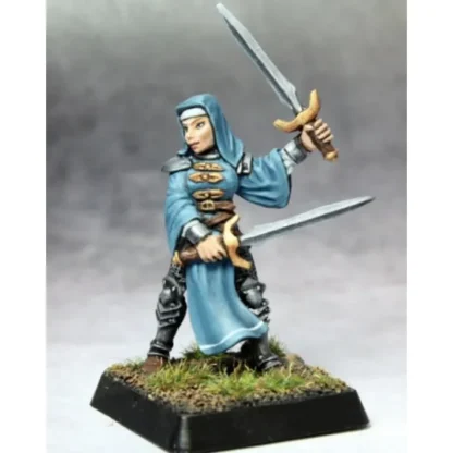 Reaper Miniatures Battle Nun, Crusader Adept #14672 Warlord RPG Unpainted Figure - Your Source for Gaming Essentials Clearance