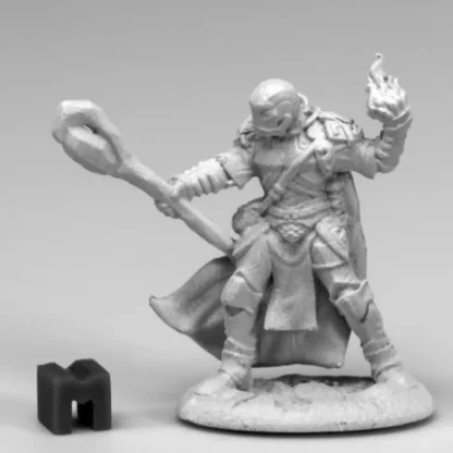 Reaper Miniatures Battleguard Golem Magus 03906 Dark Heaven Unpainted Metal Mini - Your Source for Gaming Essentials Cheap
