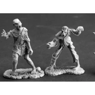 Tabletop Miniatures | Reaper Miniatures Billy & Earnest, Zombies 2P 03604 Dark Heaven Unpainted Metal - Your Source for Gaming Essentials
