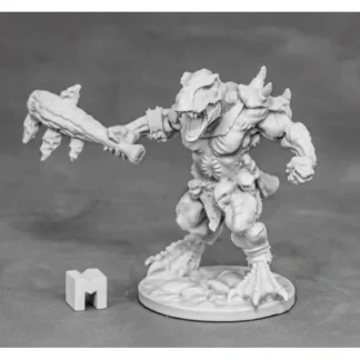 Reaper Miniatures Blacktooth Savage (Tyrannosaur) #03877 Unpainted Metal Mini - Your Source for Gaming Essentials Store