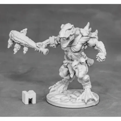 Reaper Miniatures Blacktooth Savage (Tyrannosaur) #03877 Unpainted Metal Mini - Your Source for Gaming Essentials Store