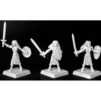 Reaper Miniatures Bladesisters (8) #06123 Warlord Army Pack Unpainted D&D Mini - Your Source for Gaming Essentials Best Sale