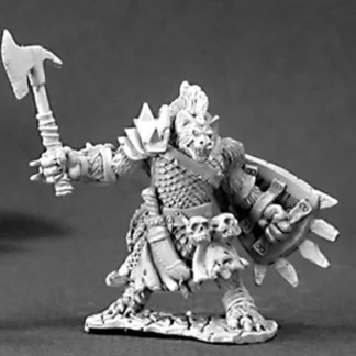 Reaper Miniatures Bloodmane, Gnoll Champion #03214 Dark Heaven Unpainted Metal - Your Source for Gaming Essentials Flash Sale