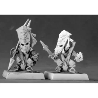 Reaper Miniatures Bloodstone Gnome Bodyguards (9) #06213 Warlord Army Unpainted - Your Source for Gaming Essentials Outlet