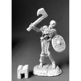 Reaper Miniatures Bog Skeleton (Axe & Shield) #03901 DHL Unpainted Metal Figure - Your Source for Gaming Essentials Sale