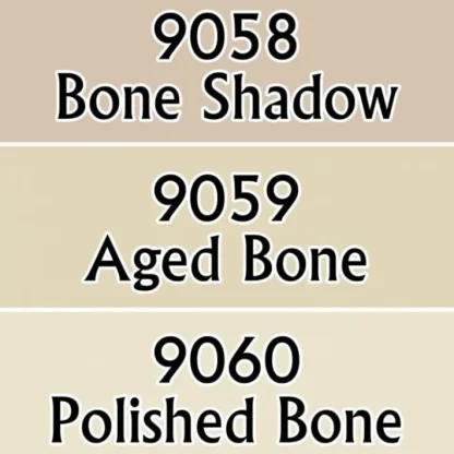 Reaper Miniatures Bone Colors #09720 Master Series Triads 3 Pack .5oz Paint - Your Source for Gaming Essentials Store