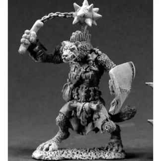 Reaper Miniatures Boneflail, Gnoll Cleric #03333 Dark Heaven Unpainted Metal - Your Source for Gaming Essentials Discount