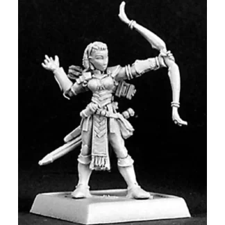 Reaper Miniatures Bowsister #14321 Sisters Of The Blade Unpainted RPG D&D Mini - Your Source for Gaming Essentials Online