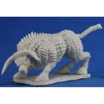Reaper Miniatures Brass Bull #77256 Bones Unpainted Plastic D&D RPG Mini Figure - Your Source for Gaming Essentials New