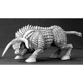 Reaper Miniatures Brass Bull #03208 Dark Heaven Legends Unpainted Metal Figure - Your Source for Gaming Essentials New
