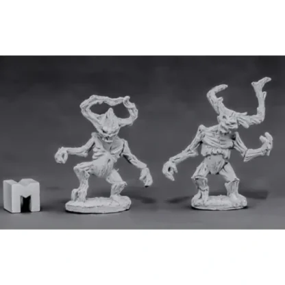 Reaper Miniatures Briarlings (2) #03865 Dark Heaven Legends Unpainted Metal Mini - Your Source for Gaming Essentials Discount