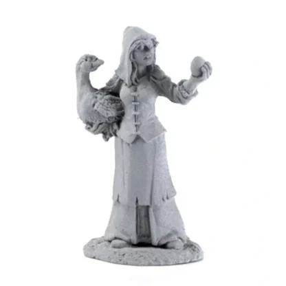 Reaper Miniatures Brinewind Townsfolk Goose Lady Unpainted #04022 Unpainted Figure - Your Source for Gaming Essentials New