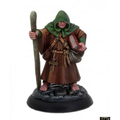 Reaper Miniatures Brother Hammond Monk #44007 Bones Black Plastic D&D RPG Mini - Your Source for Gaming Essentials Best