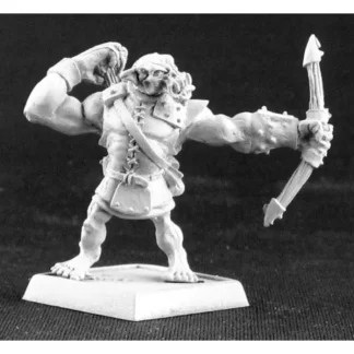 Reaper Miniatures Bull Orc Archer #14424 Reven Unpainted RPG D&D Mini Figure - Your Source for Gaming Essentials Fashion