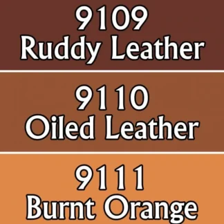 Tabletop Miniatures | Reaper Miniatures Burnt Colors #09737 Master Series Triads 3 Pack .5oz Paint - Your Source for Gaming Essentials